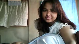 Chubby Indian bhabhi desperate for sex fucked hard