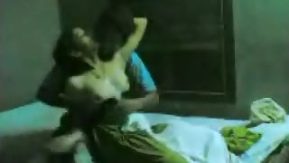 Mature desi couple enjoying in their bedroom